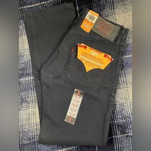 Levi's 501 Unisex Jeans in Dark Indigo /Gray